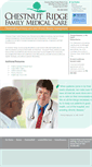 Mobile Screenshot of chestnutridgefamilymedical.com
